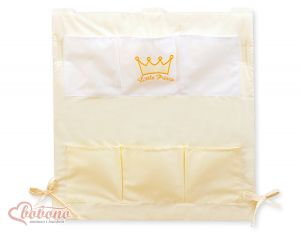 Kinderbetttasche- Little Prince/Princess creme